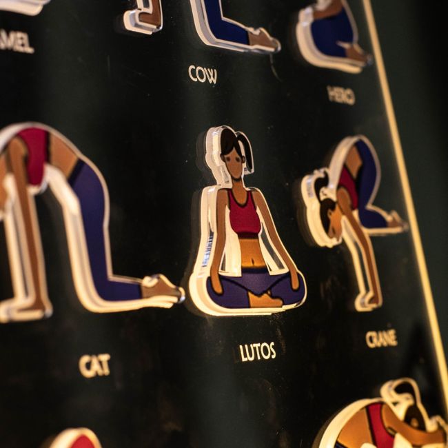 Yoga Studio Promotional Business Gifts 3D Night Light SGTN025