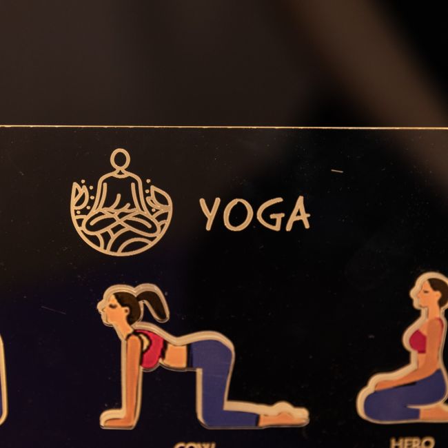 Yoga Studio Promotional Business Gifts 3D Night Light SGTN025