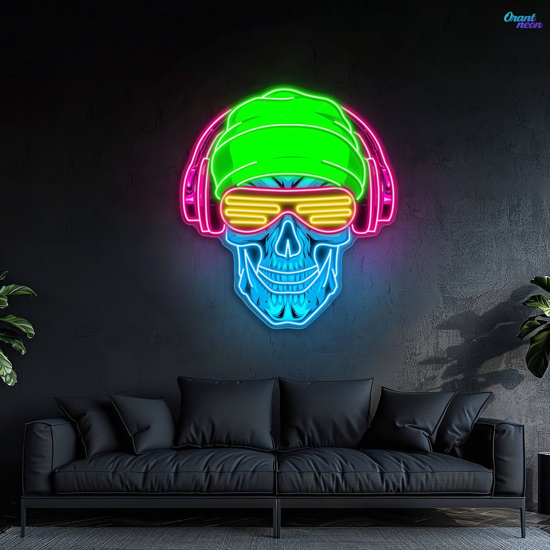 Headbanger's Glow Neon Sign Light Artwork