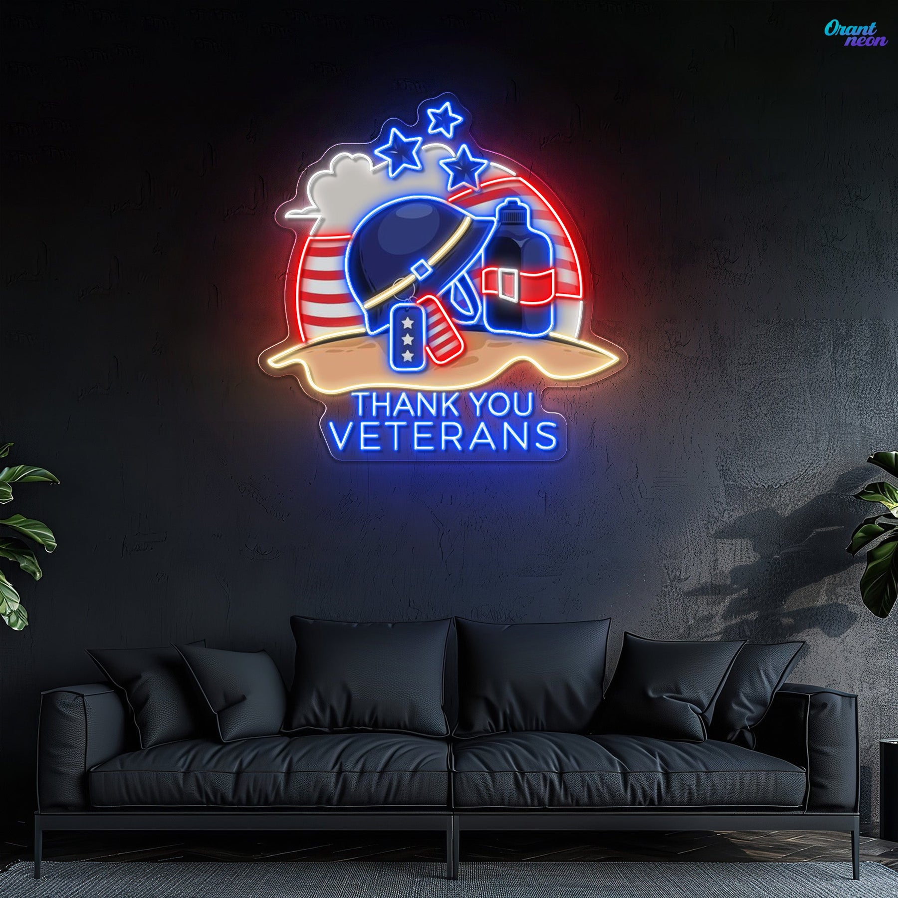 Honoring Heroes with a Toast Neon Sign Light Artwork