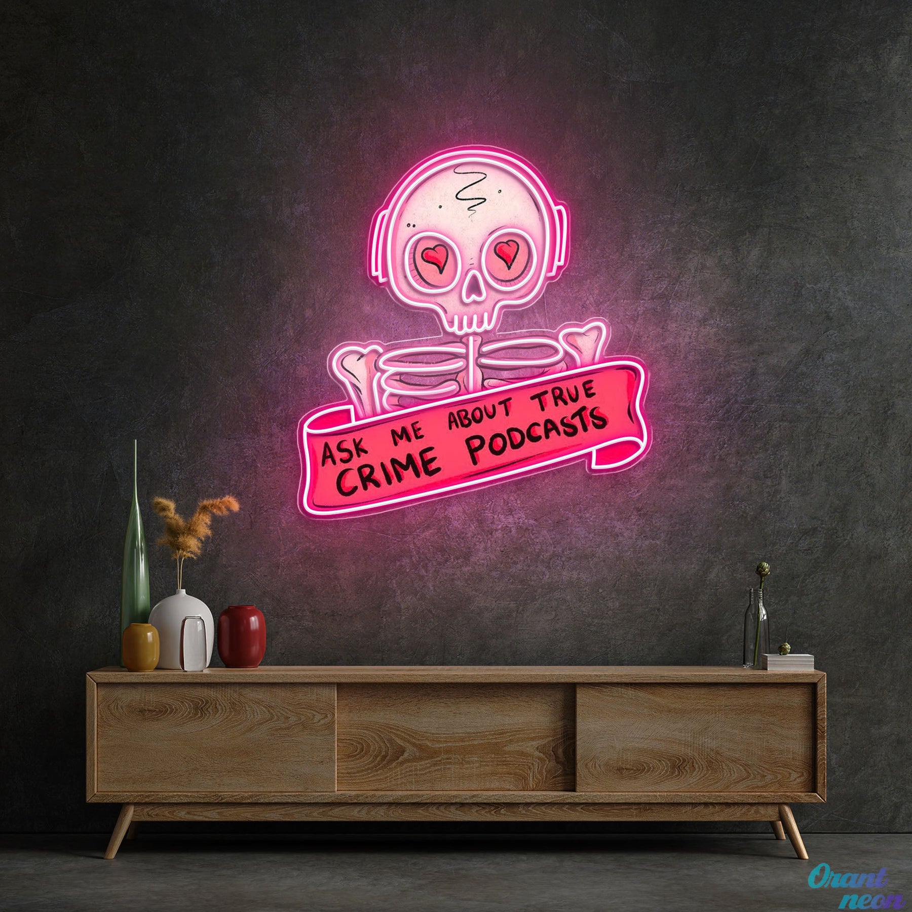 The Love & Bones Podcast: A Neon Romance Best Gift For Valentine Neon Sight Light Artwork
