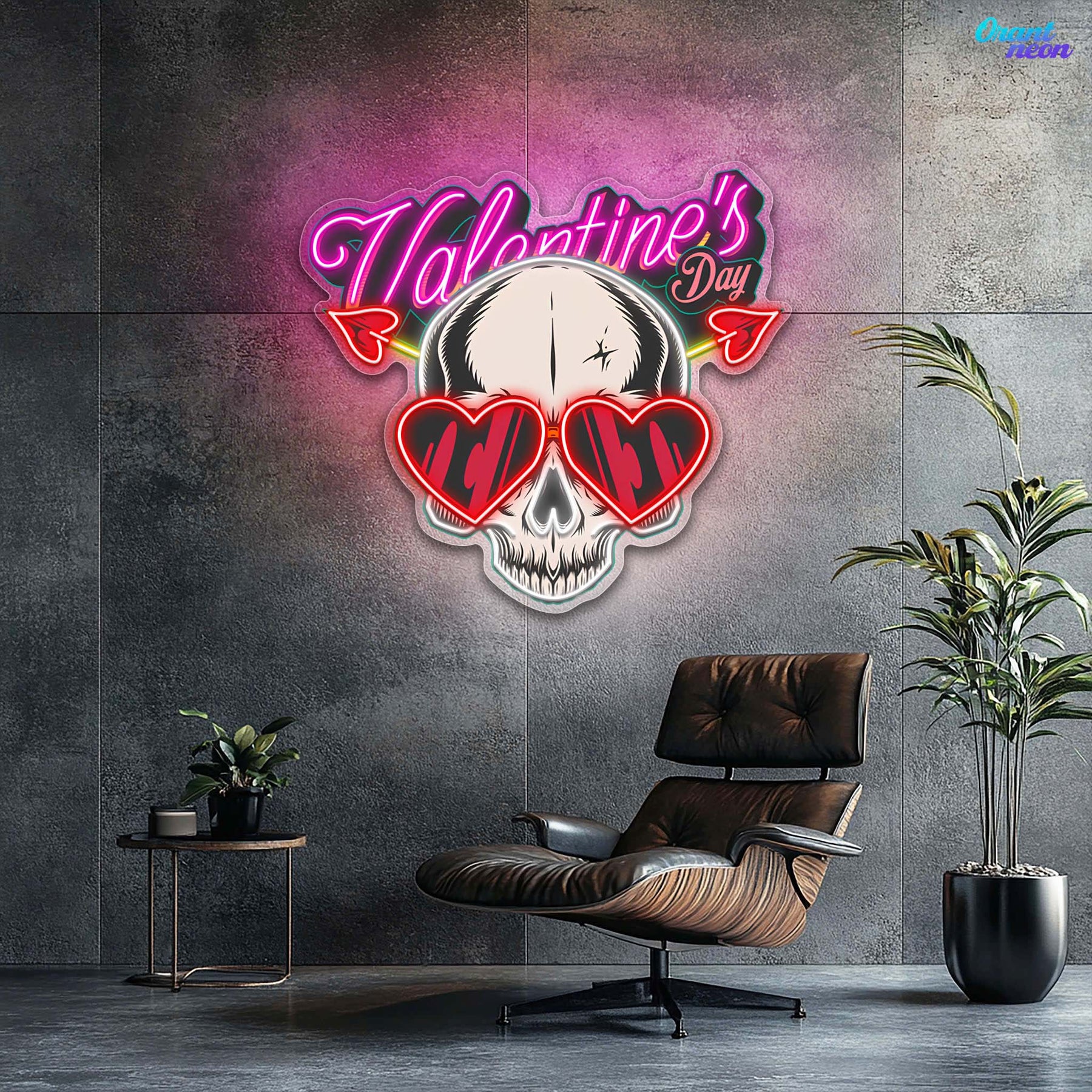 Romance with a Bite Best Gift For Valentine Neon Sight Light Artwork