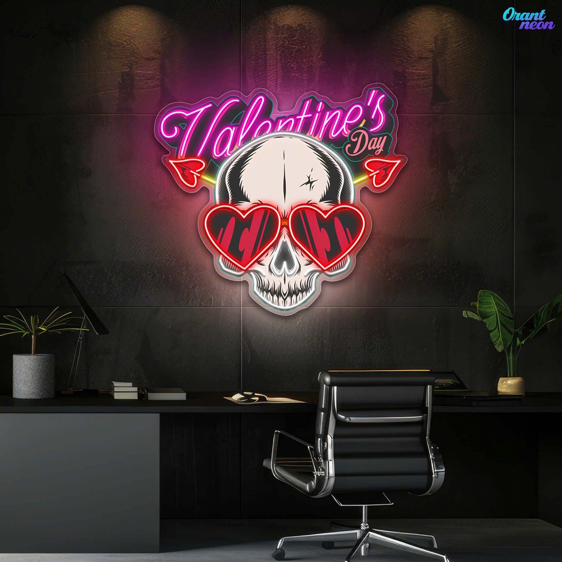 Romance with a Bite Best Gift For Valentine Neon Sight Light Artwork