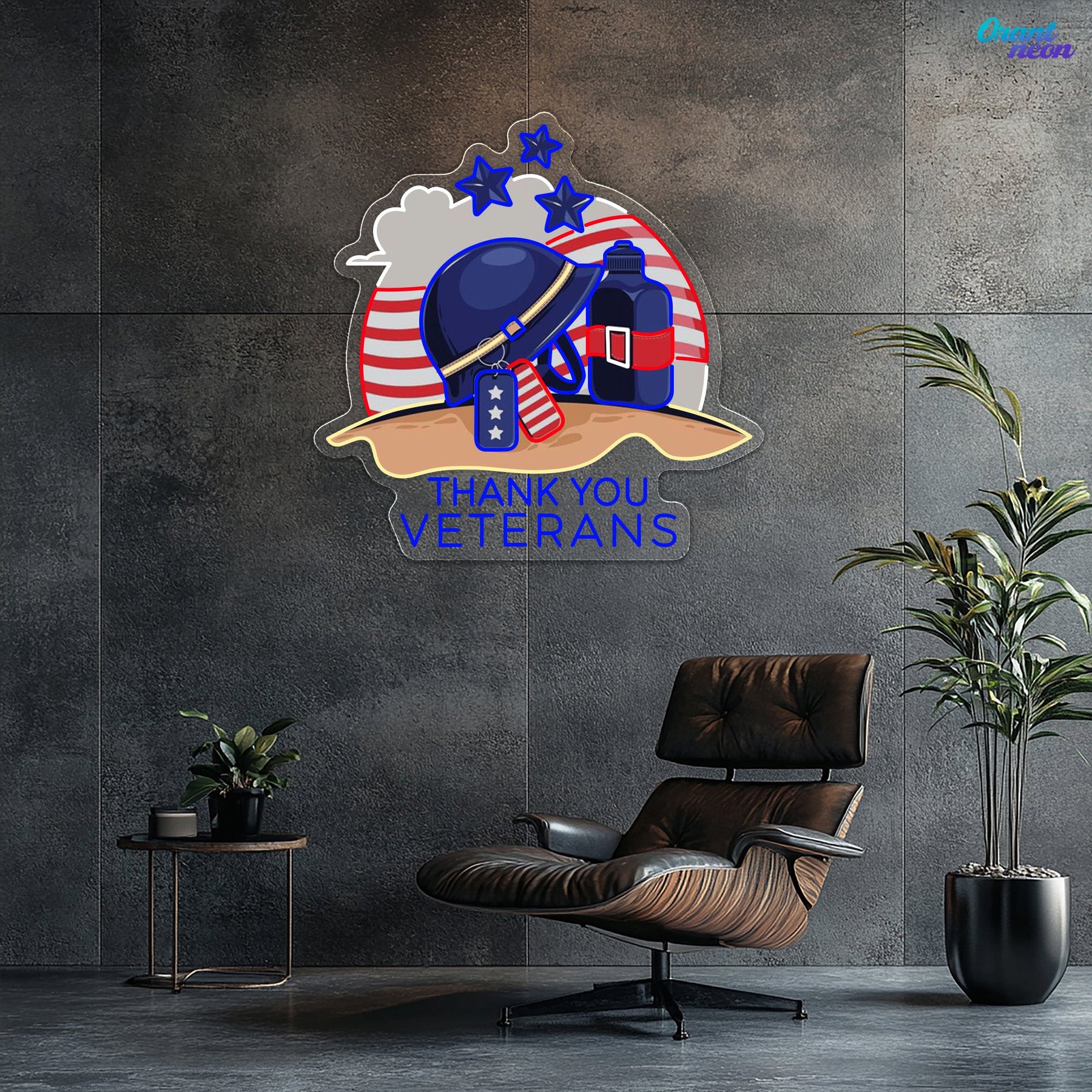 Honoring Heroes with a Toast Neon Sign Light Artwork