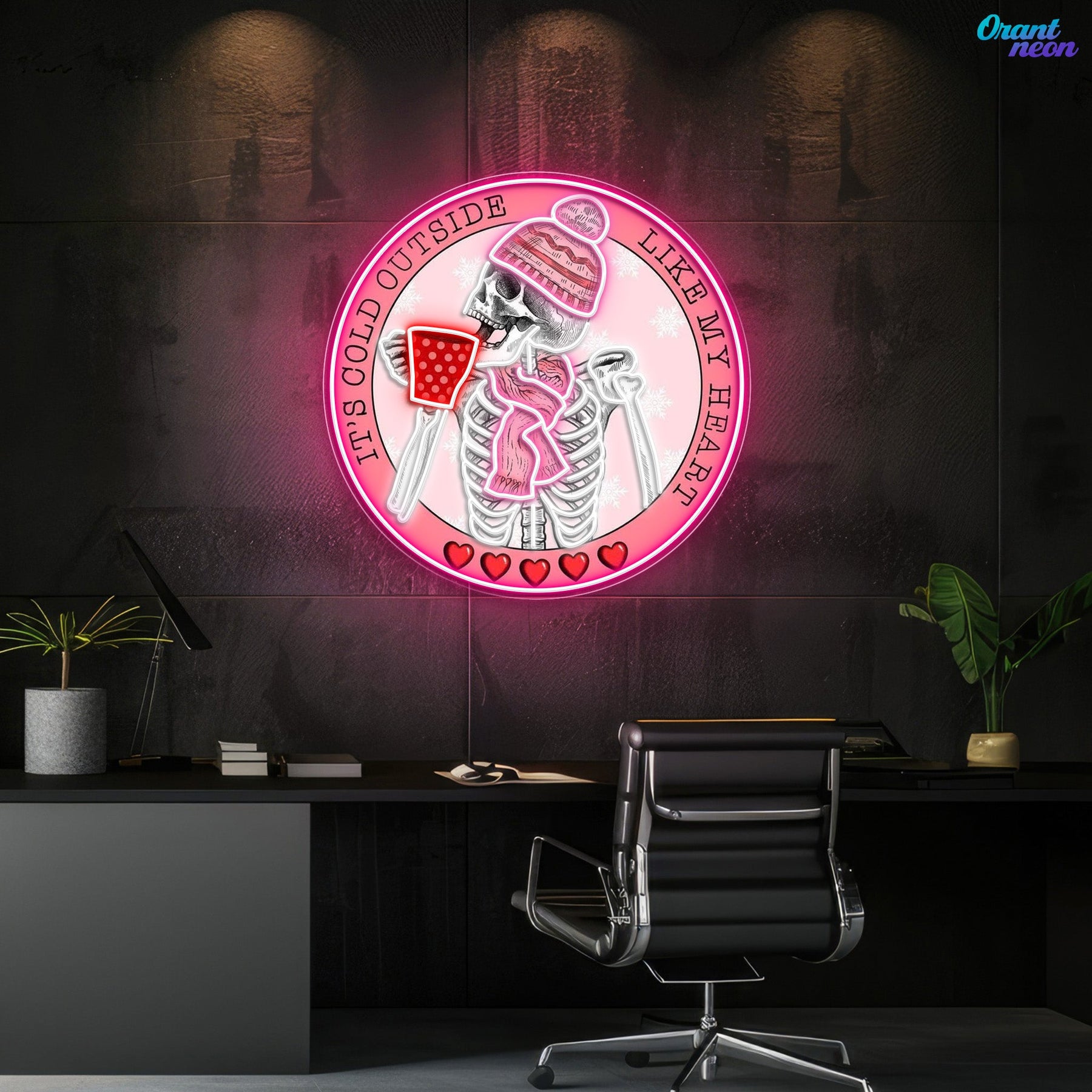 Pouring Love, One Cup at a Time Best Gift For Valentine Neon Sight Light Artwork