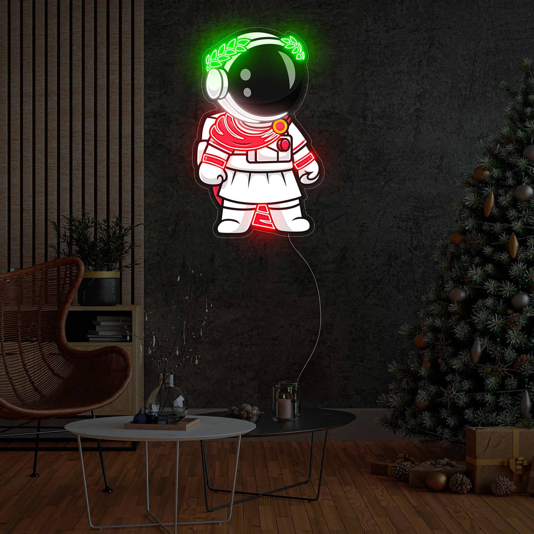 Astronaut Olympia Led Neon Acrylic Artwork