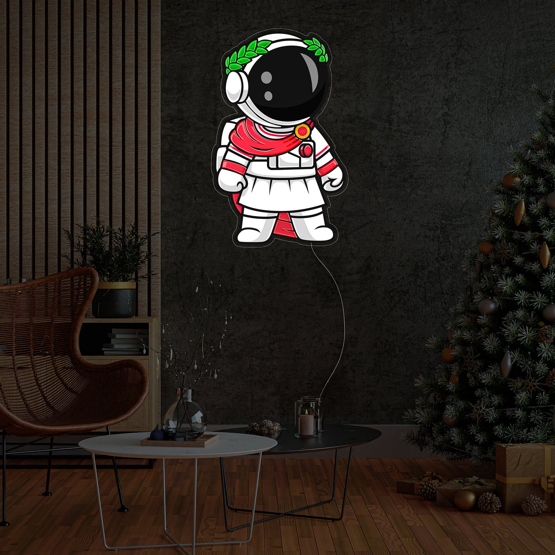 Astronaut Olympia Led Neon Acrylic Artwork