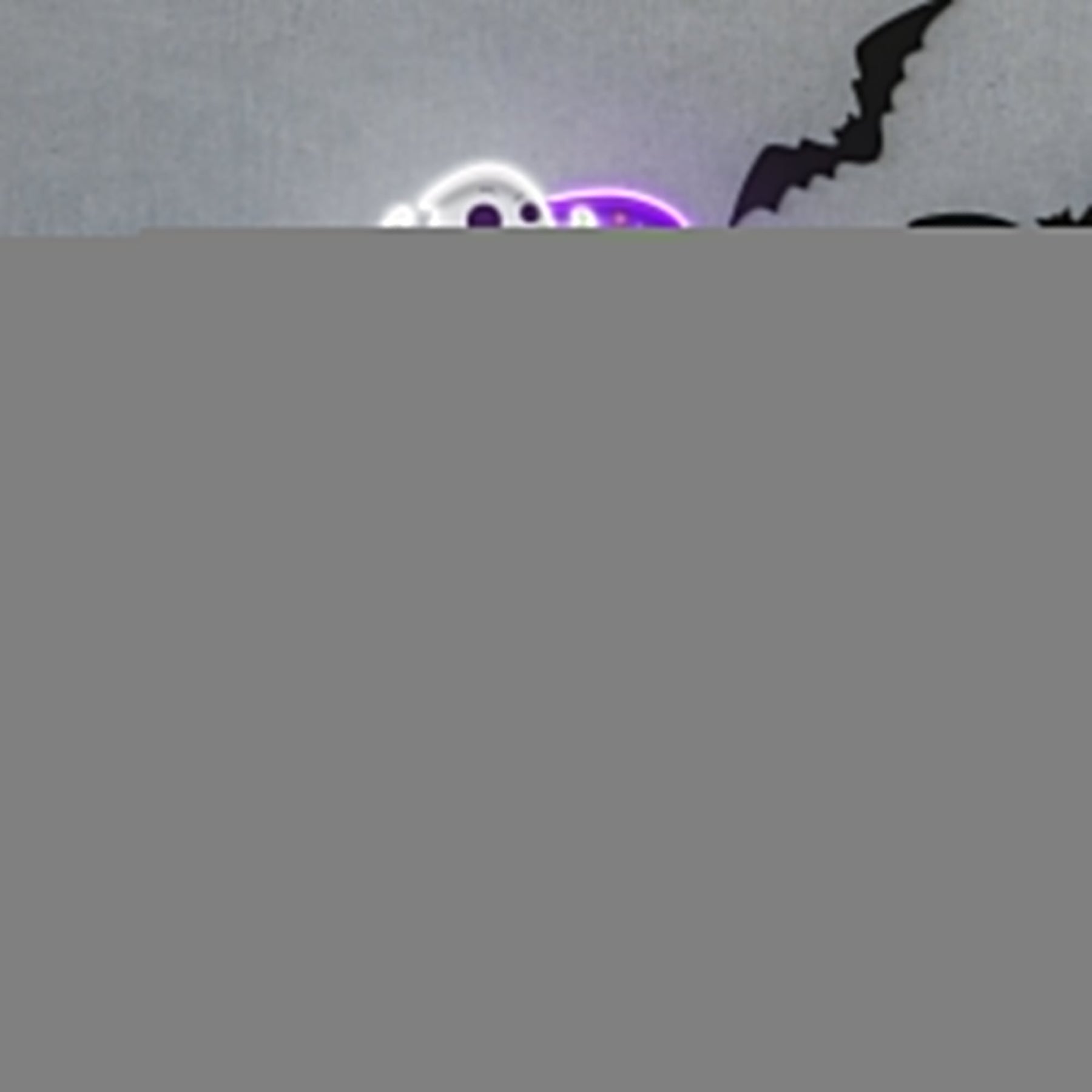 Cute Ghost Halloween Day Artwork Led Neon Sign Light