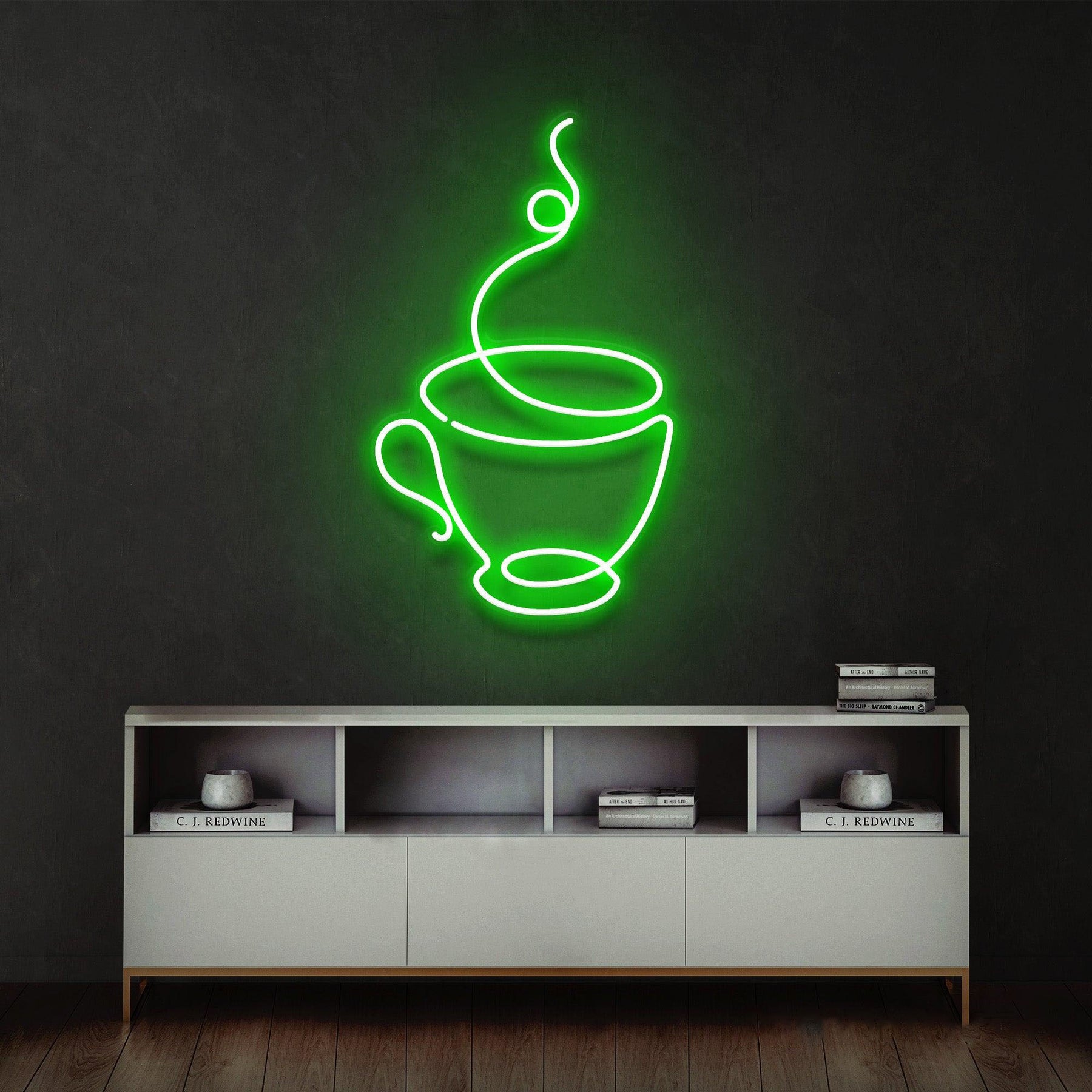 Coffee Cup Neon Sign