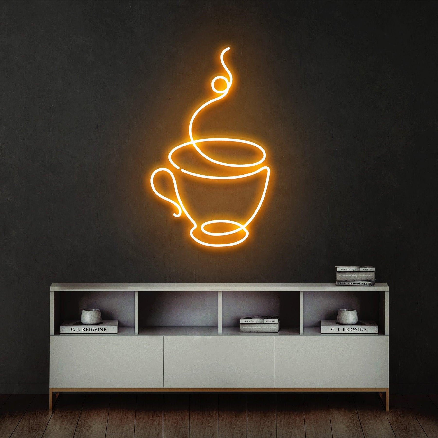 Coffee Cup Neon Sign