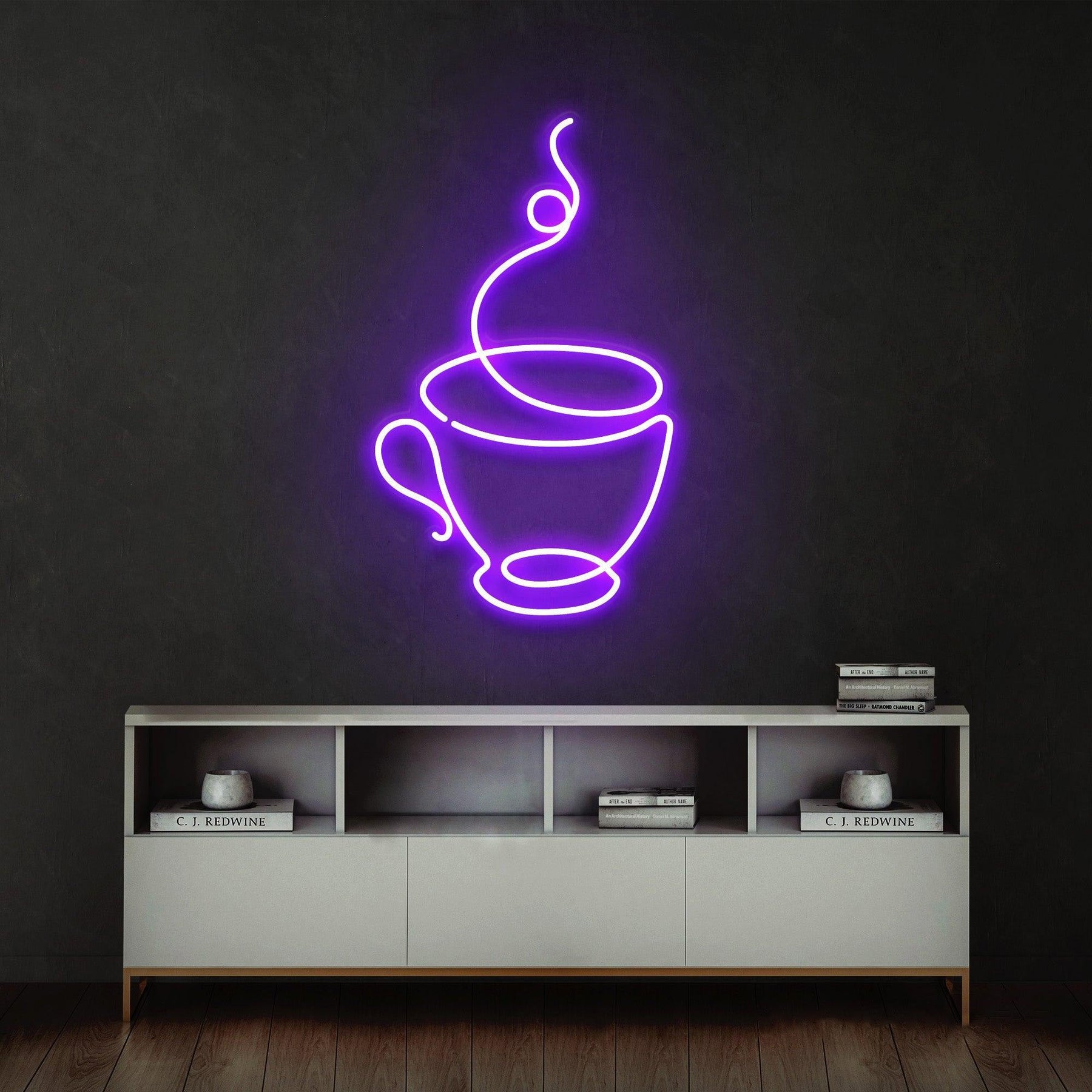 Coffee Cup Neon Sign