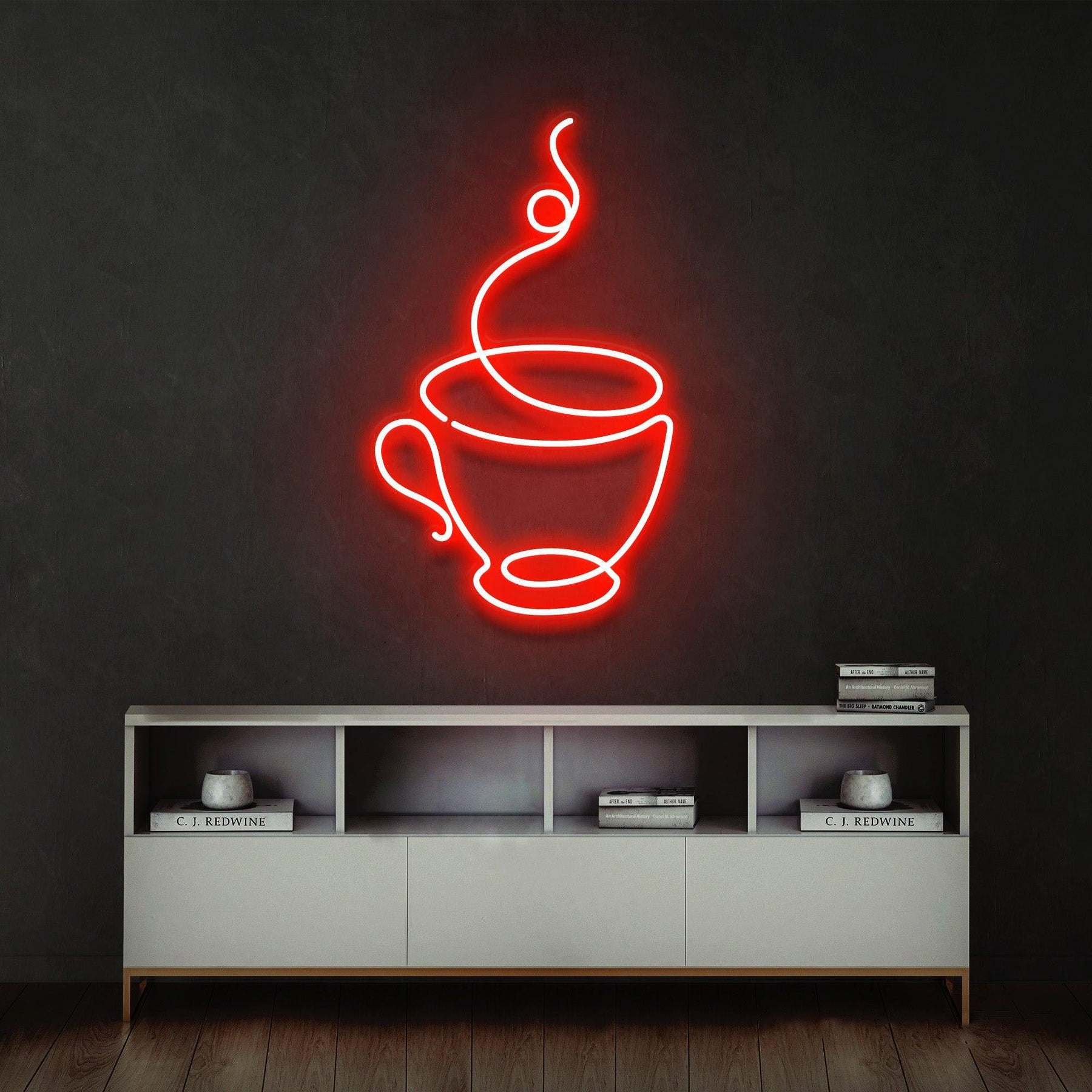 Coffee Cup Neon Sign