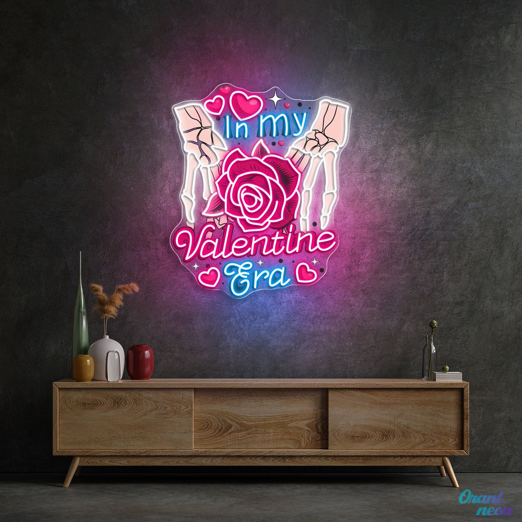 Love, Lethal and Undead Best Gift For Valentine Neon Sight Light Artwork