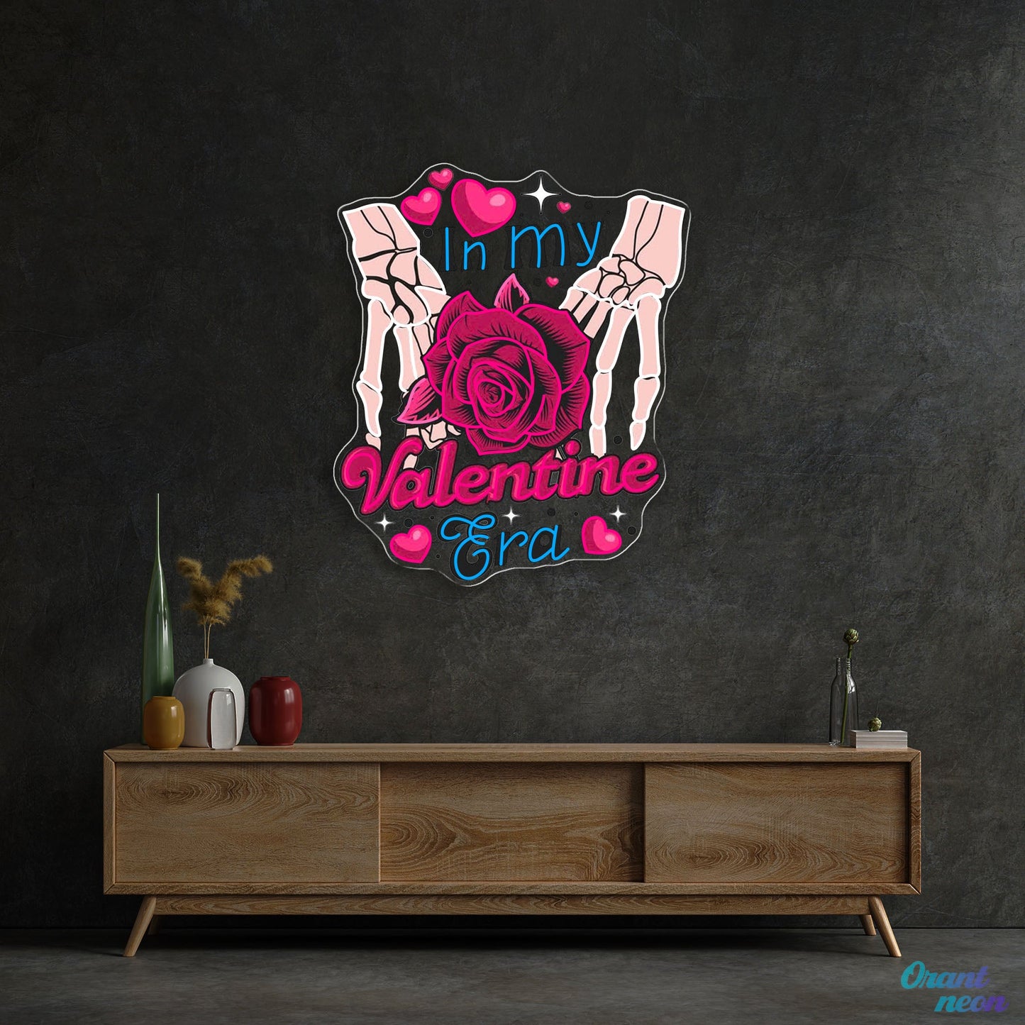 Love, Lethal and Undead Best Gift For Valentine Neon Sight Light Artwork