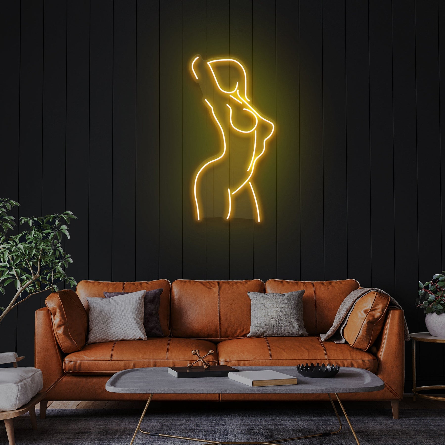 Female Pose Led Neon Sign Light