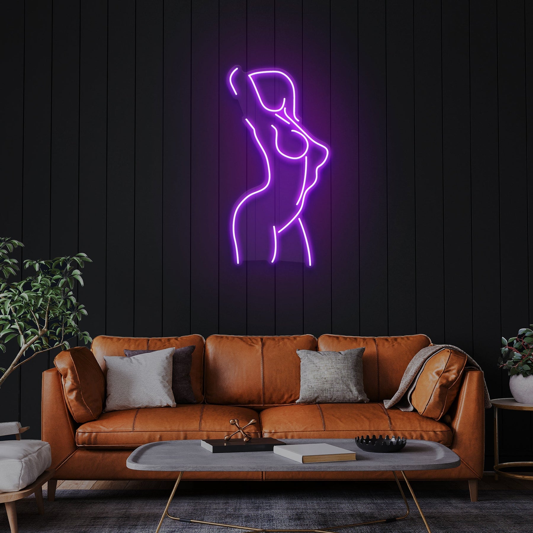Female Pose Led Neon Sign Light