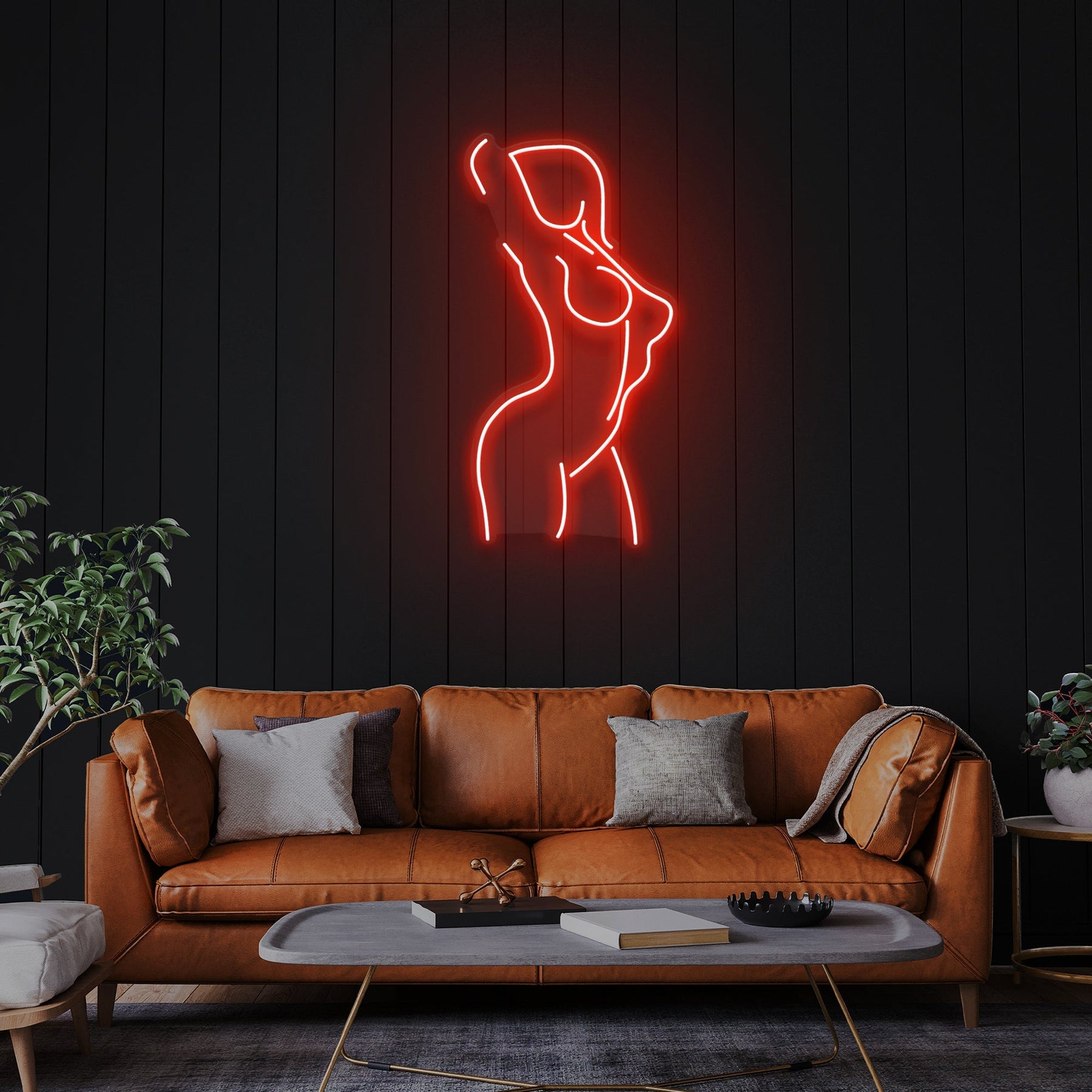 Female Pose Led Neon Sign Light