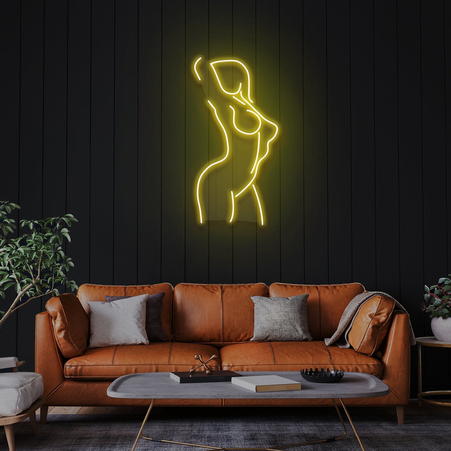 Female Pose Led Neon Sign Light