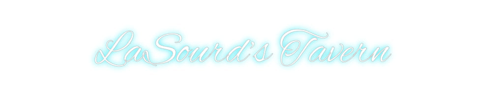 Custom Neon: LaSourd’s Tav...