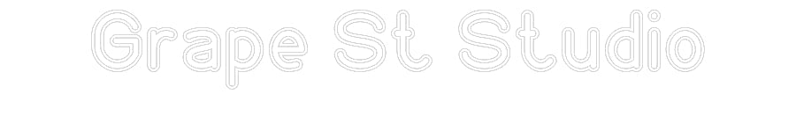 Custom Neon: Grape St Studio