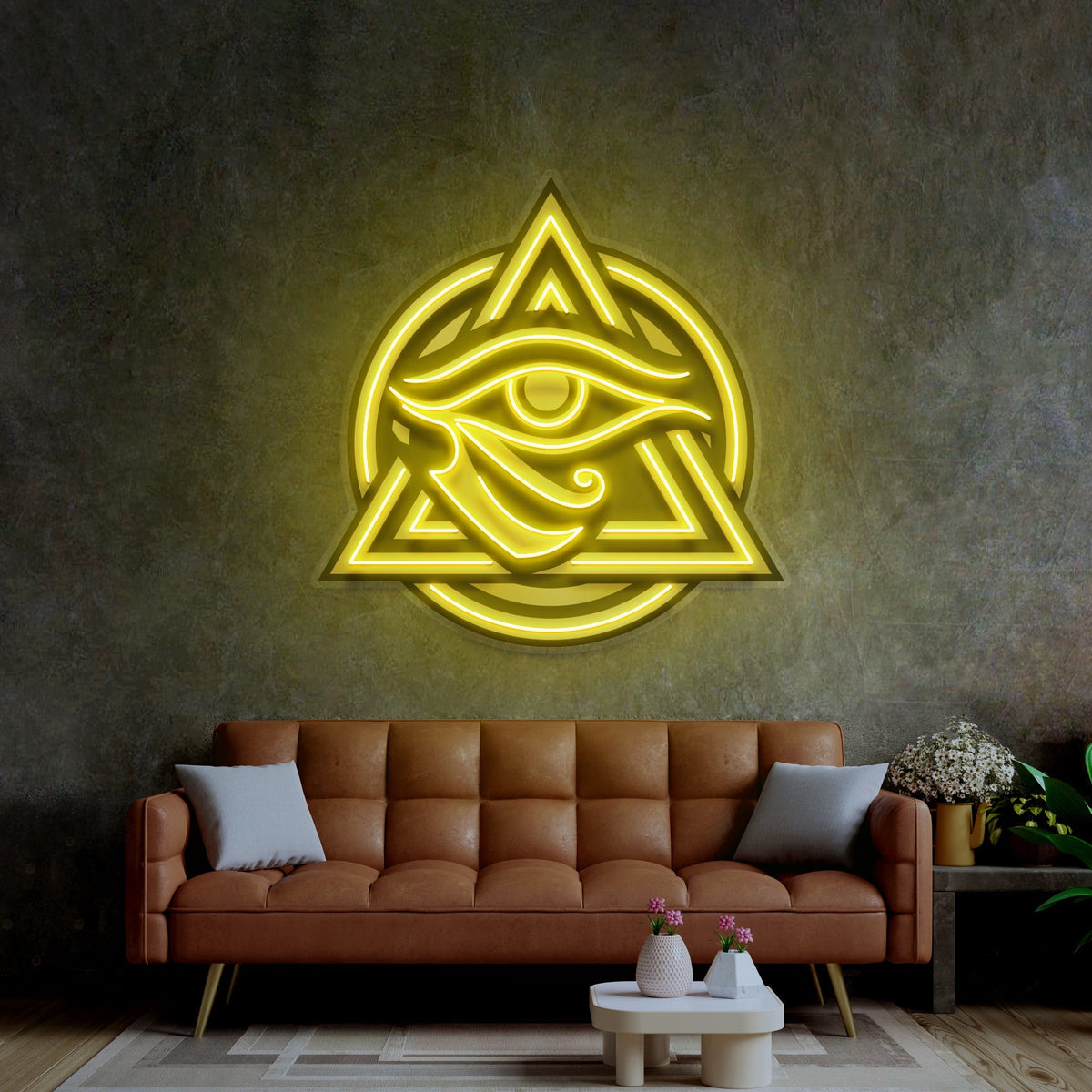 Horus Eye Led Neon Acrylic Artwork