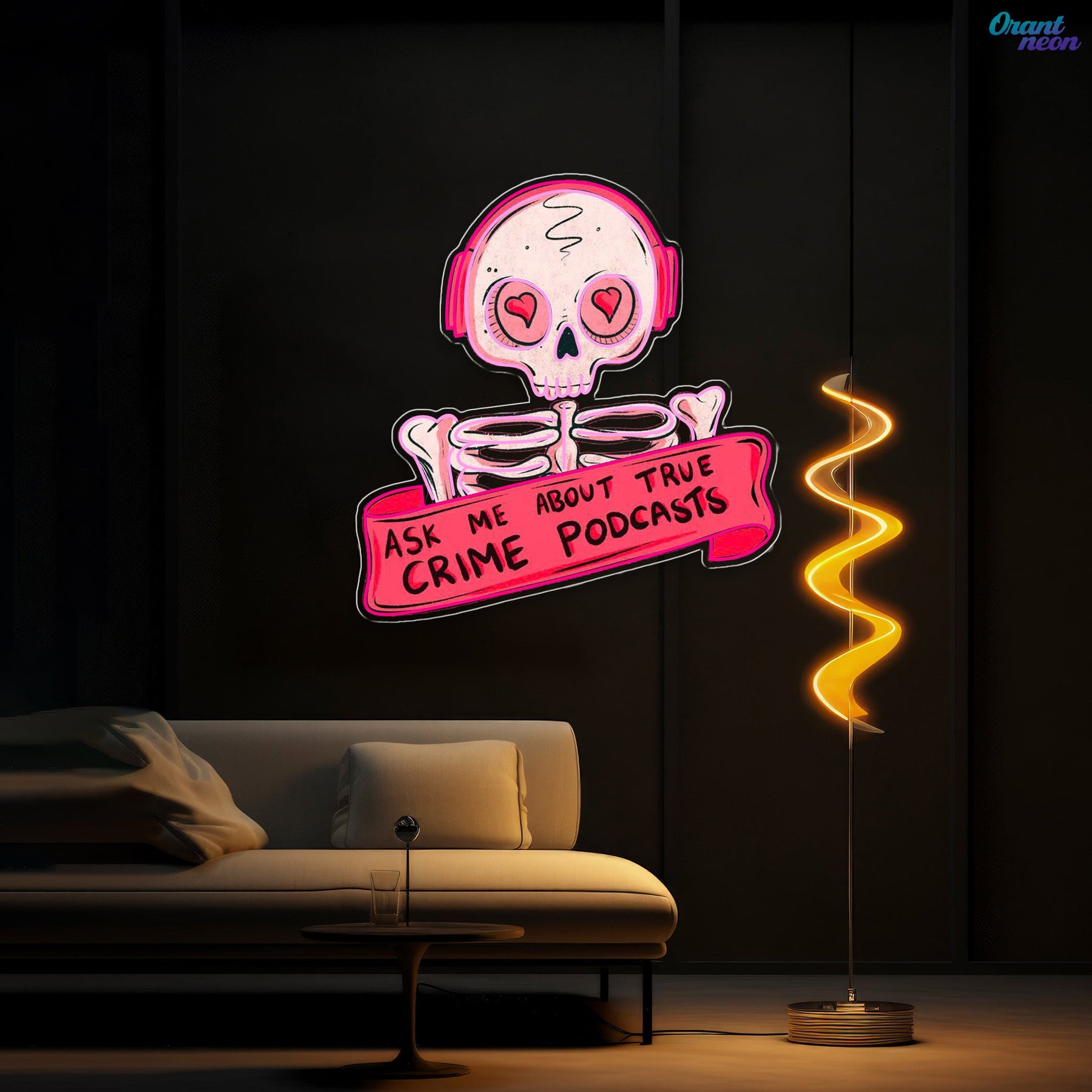The Love & Bones Podcast: A Neon Romance Best Gift For Valentine Neon Sight Light Artwork