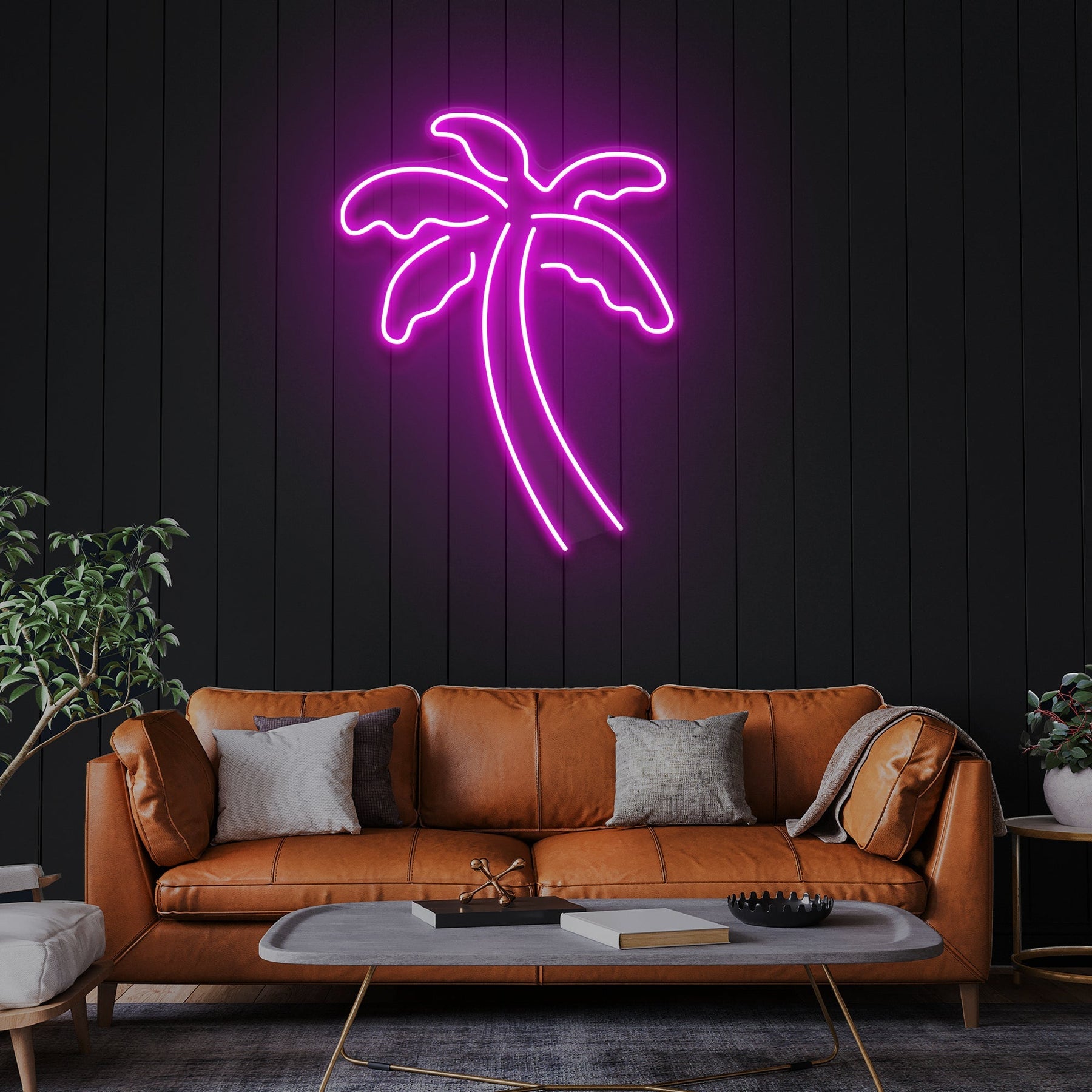 Palm Tree Led Neon Sign Light
