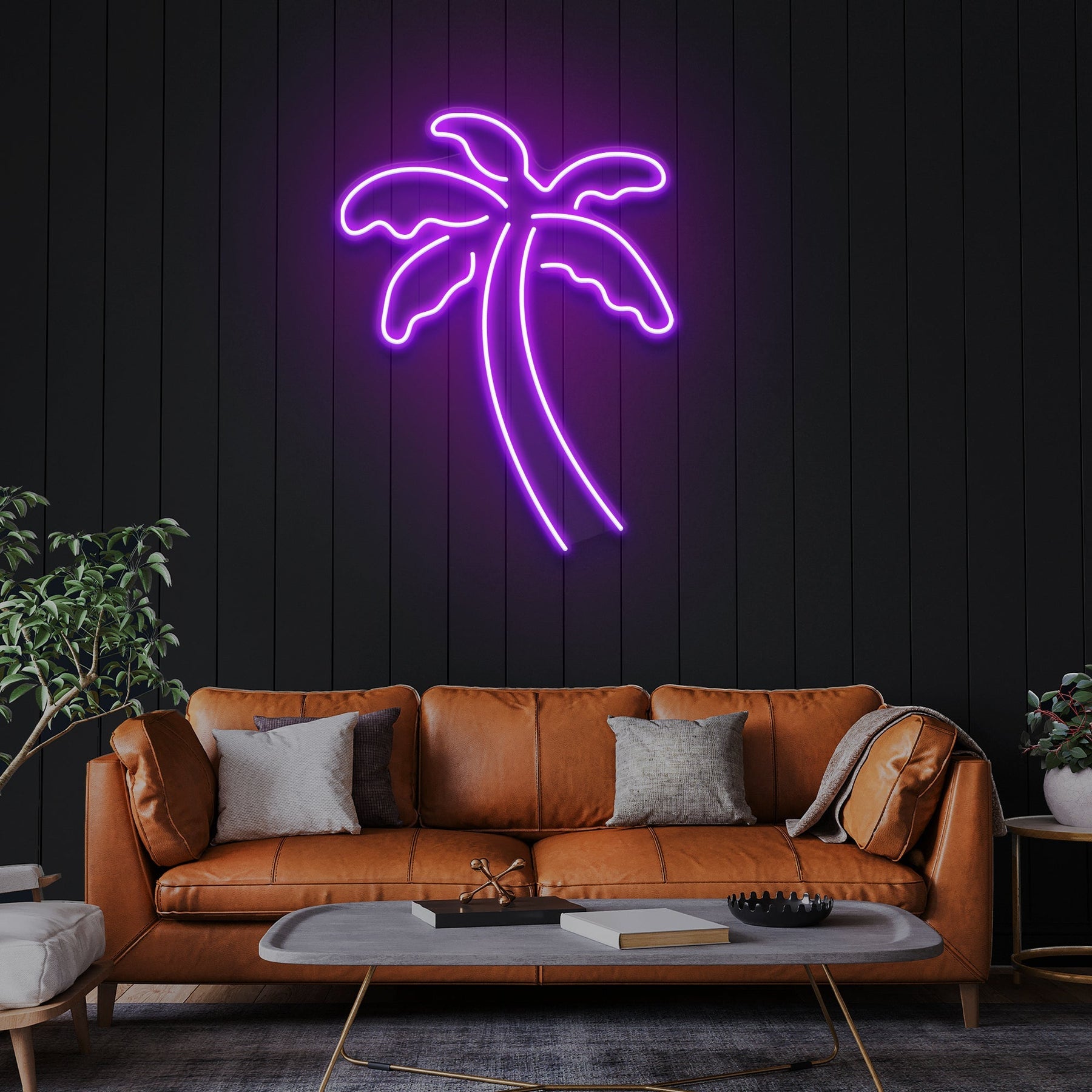 Palm Tree Led Neon Sign Light