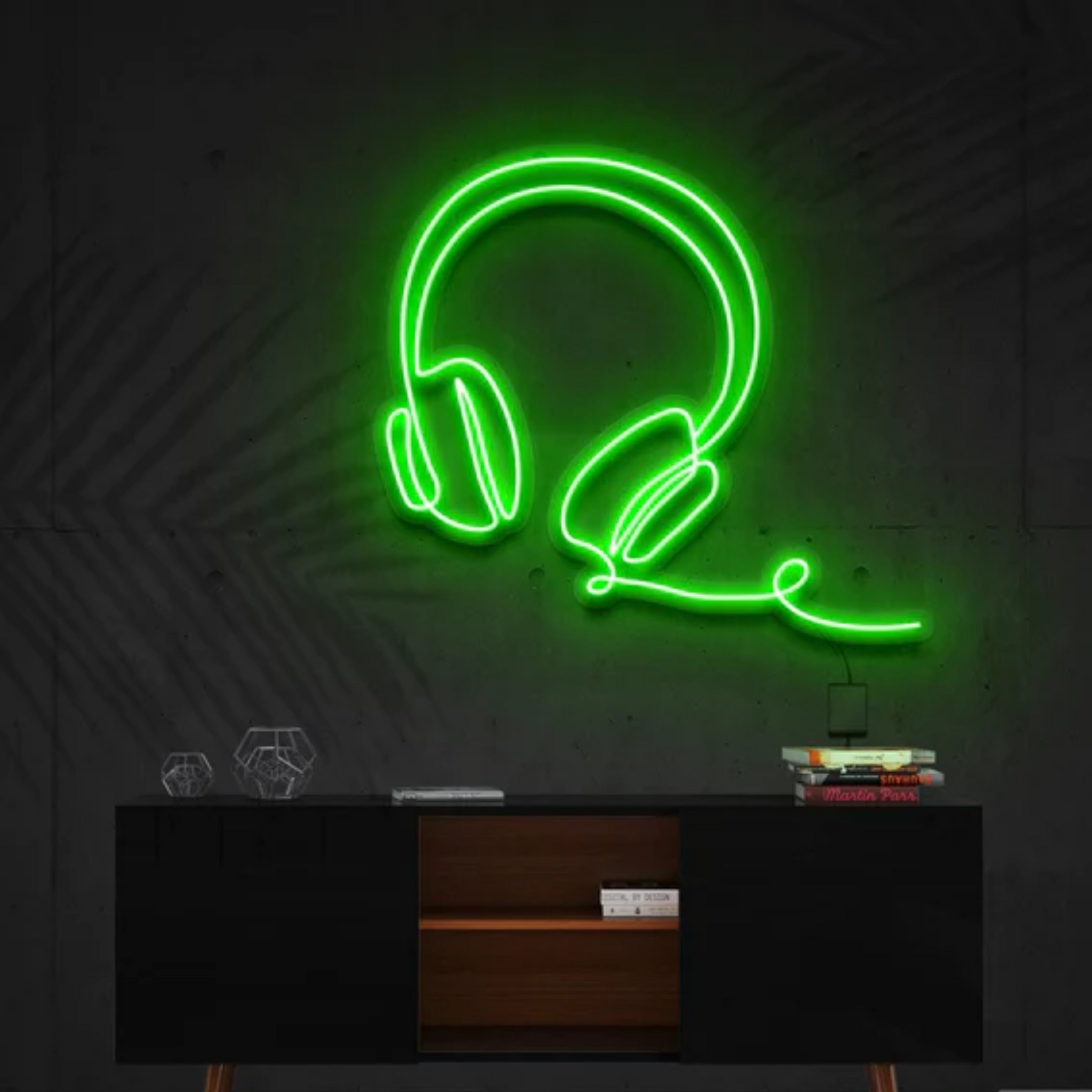 Headphones Line Art