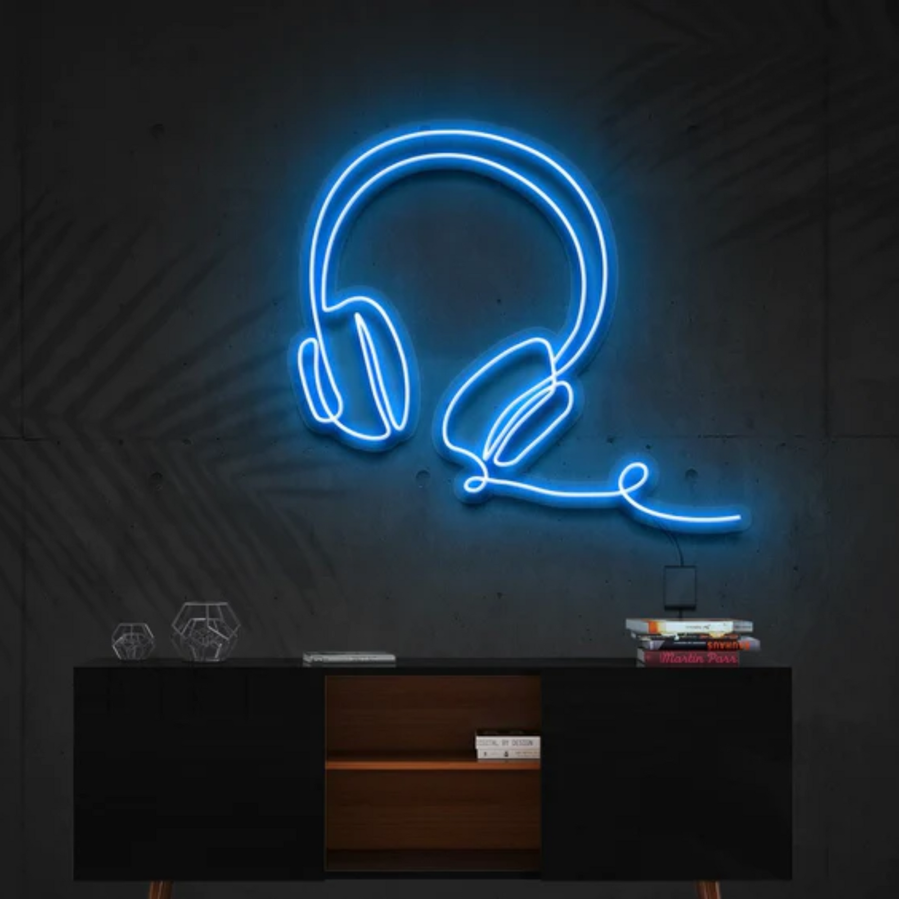Headphones Line Art