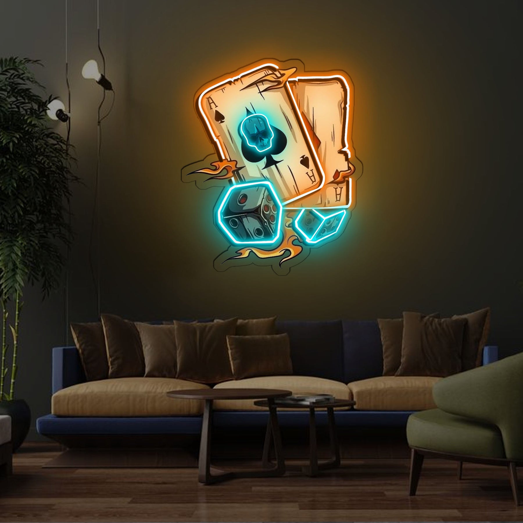 Ace Neon x Acrylic Artwork