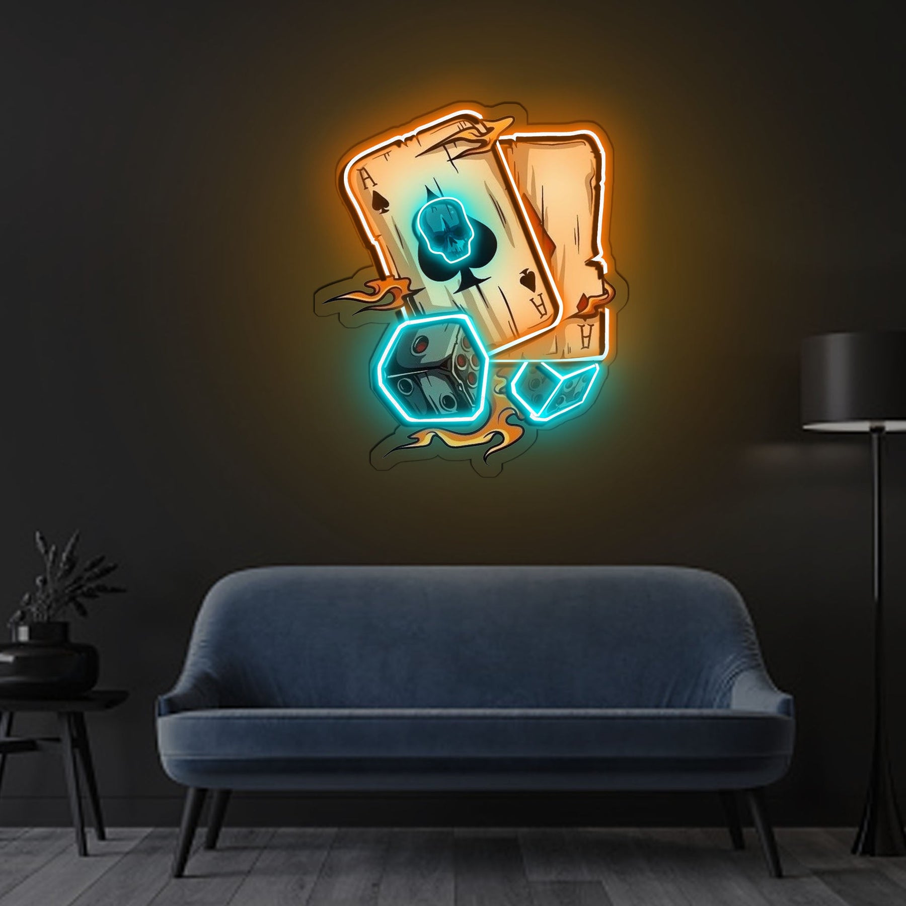 Ace Neon x Acrylic Artwork