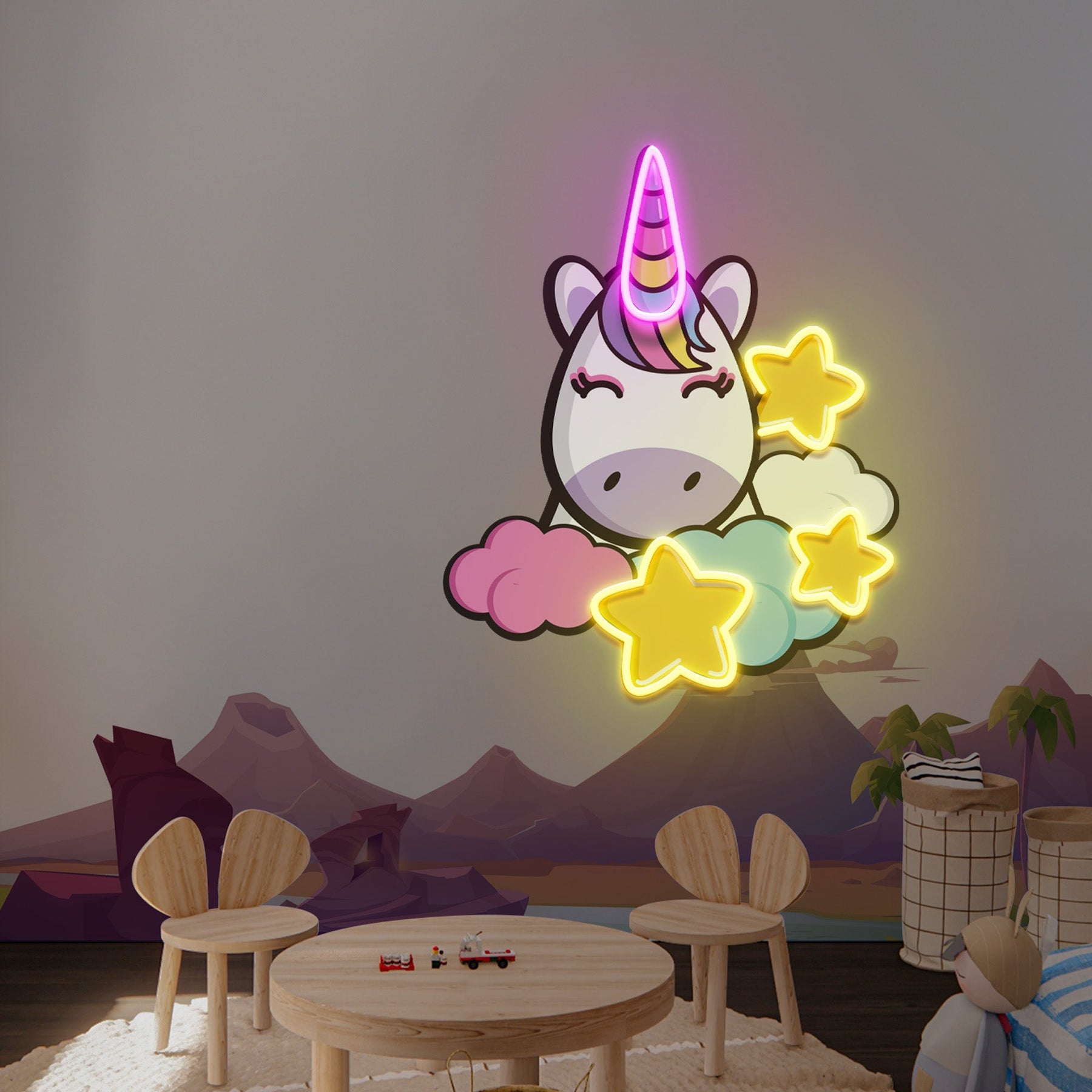 Custom Your Name For Kids Room Decor Led Neon Sign Light