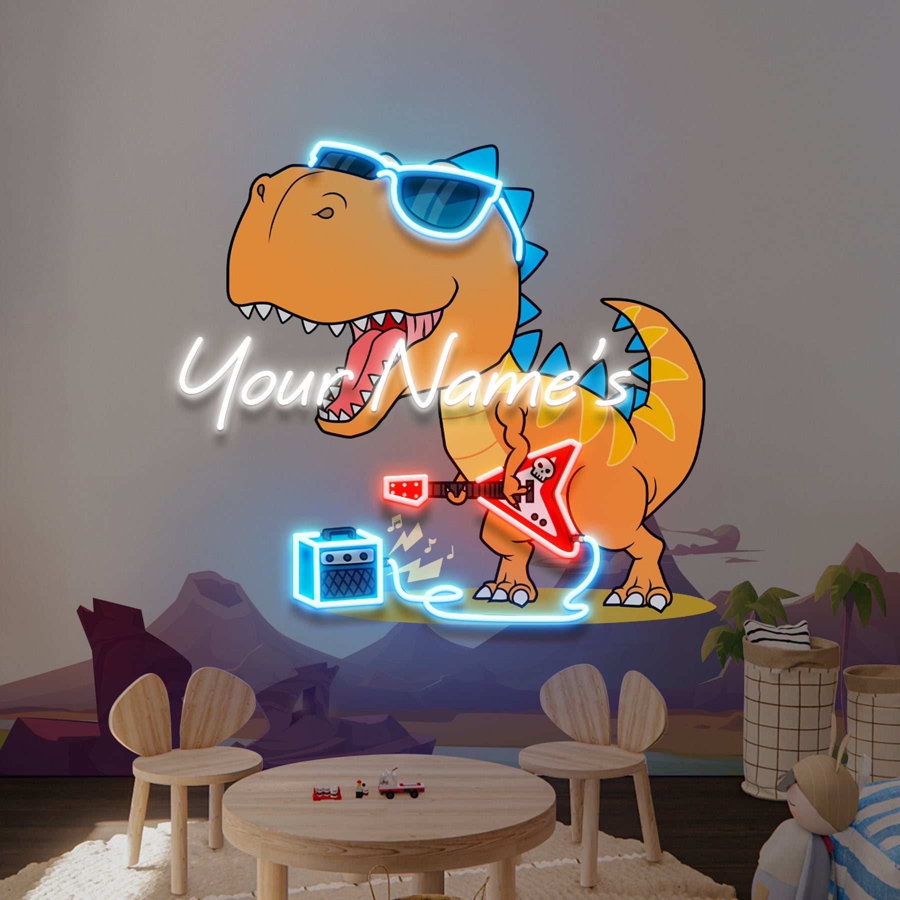 Custom Your Name For Baby Room Decor Led Neon Sign Light