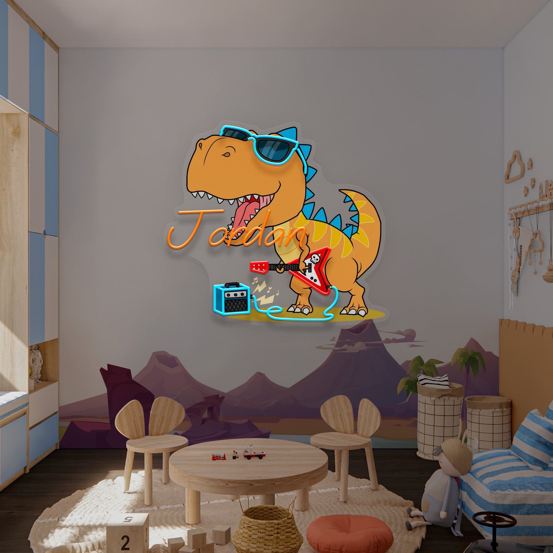 Custom Your Name For Baby Room Decor Led Neon Sign Light