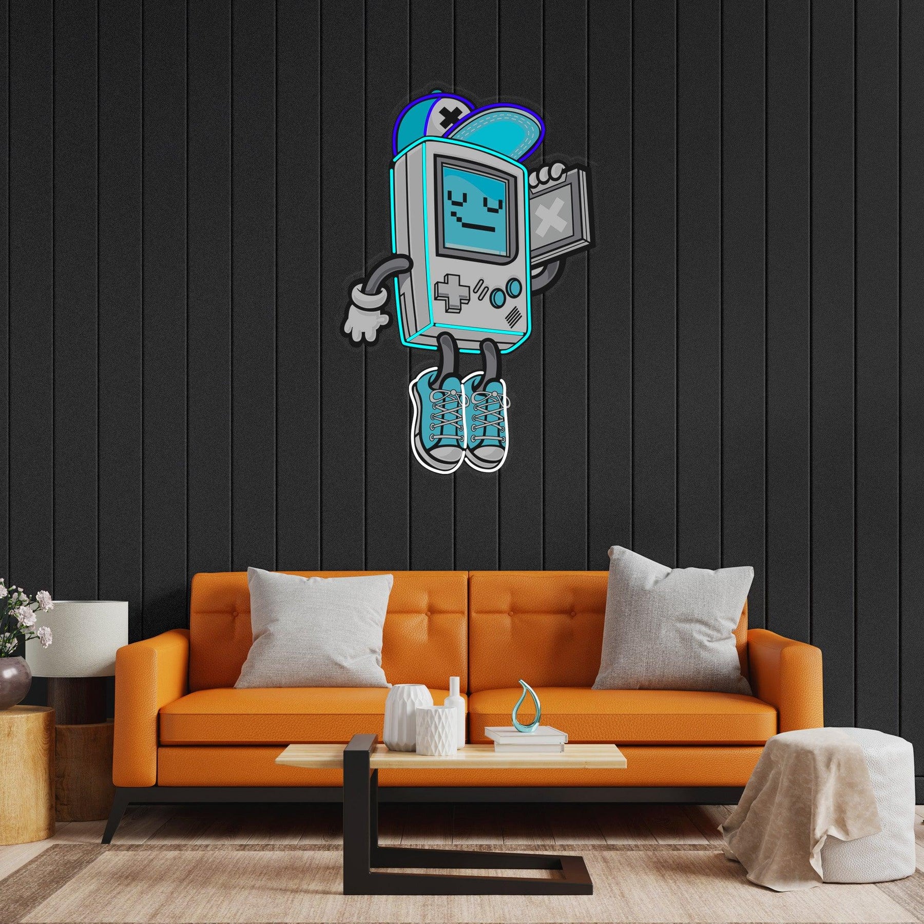 Gameboy Led Neon Acrylic Artwork