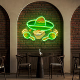 Mexico Logo Food Artwork Led Neon Sign Light