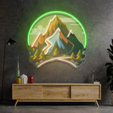 Moutain Landscape LED Neon Sign Light Pop Art