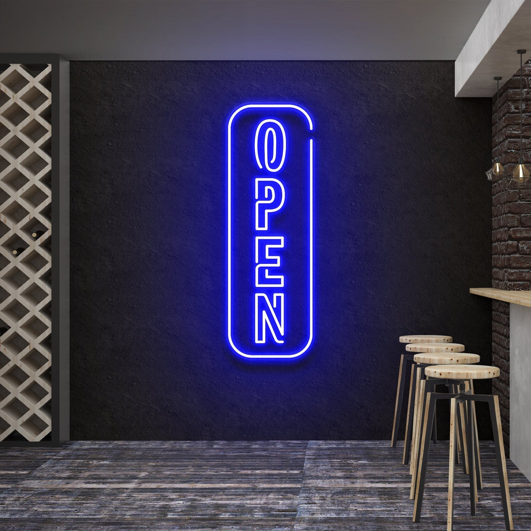 Open 5 Led Neon Sign Light