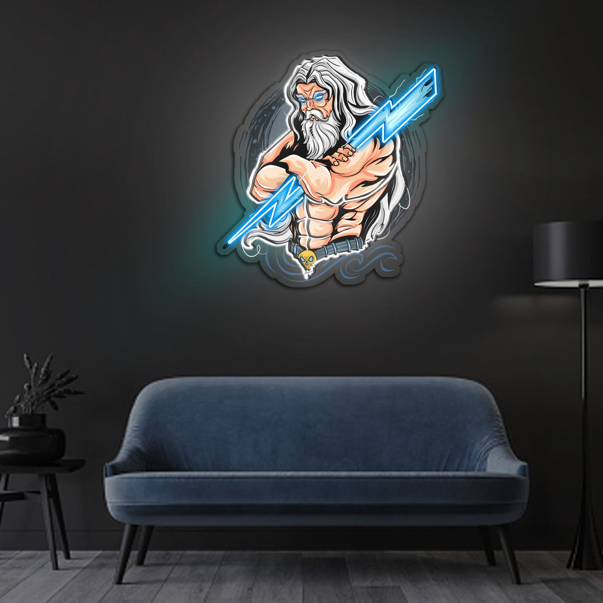The Power Of Thunder Neon Sign x Acrylic Artwork