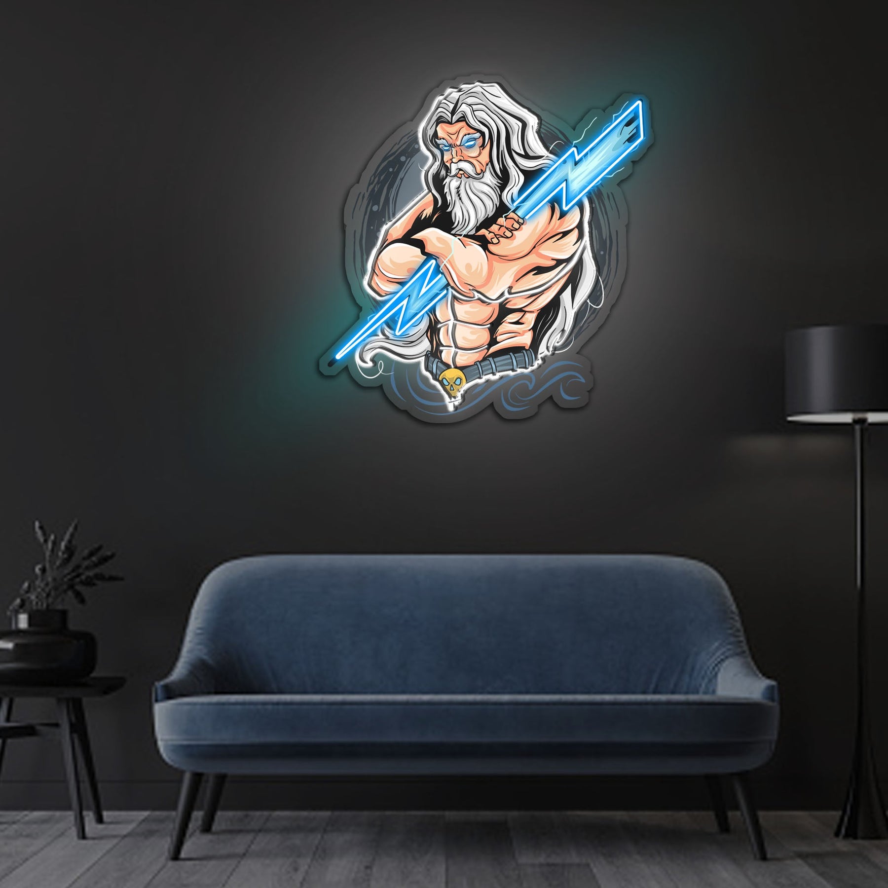 The Power Of Thunder Neon Sign x Acrylic Artwork