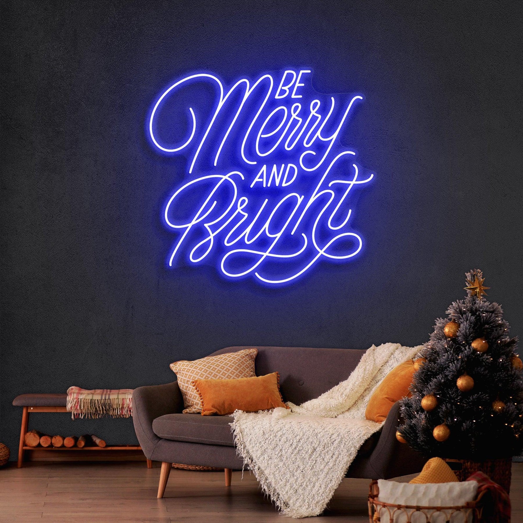 Be Merry And Christmas Neon Sign