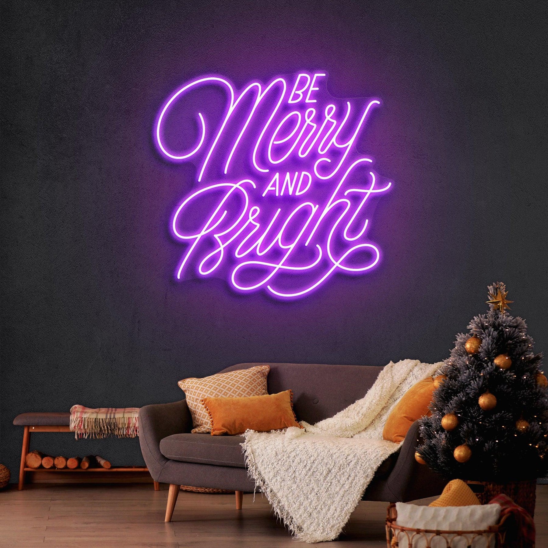 Be Merry And Christmas Neon Sign