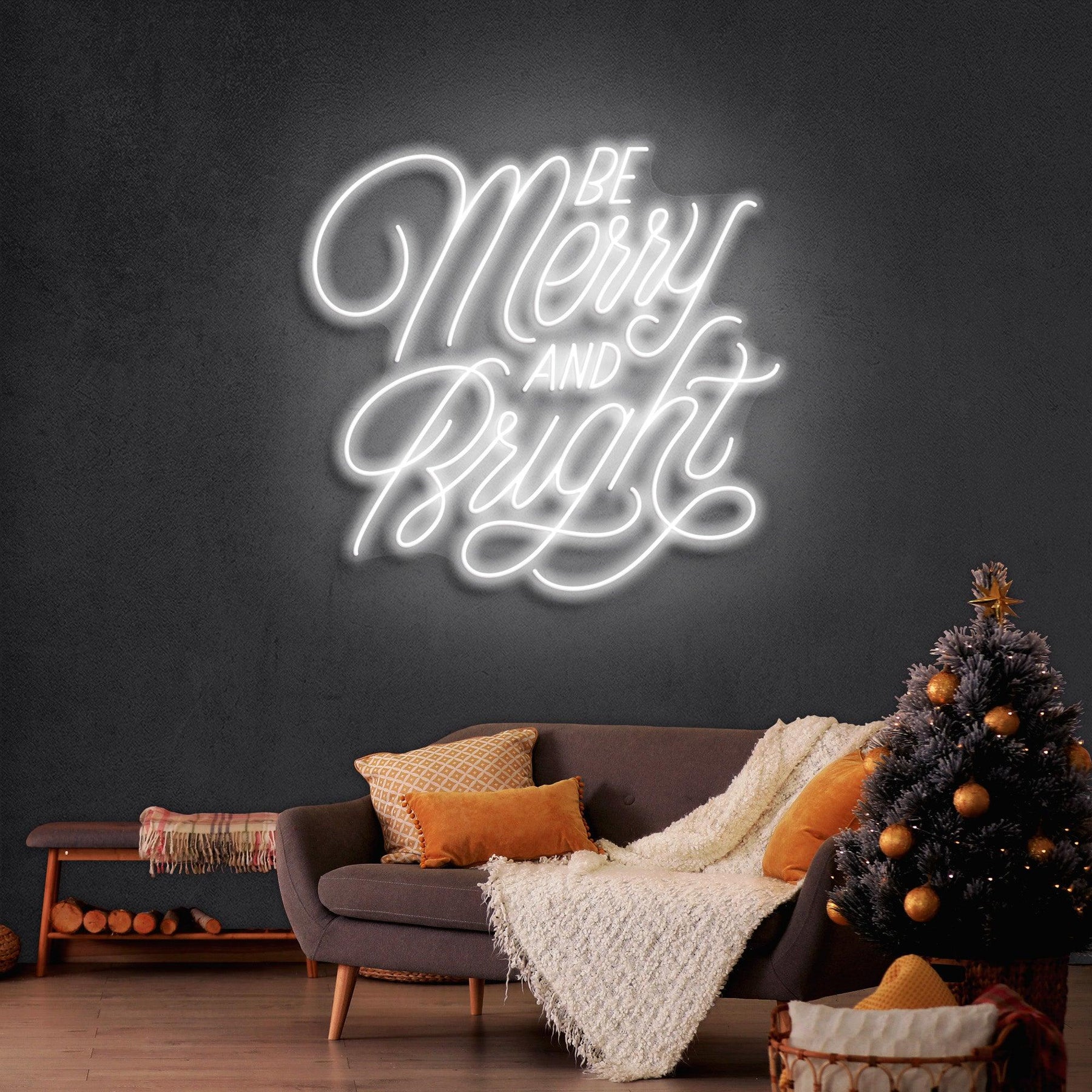 Be Merry And Christmas Neon Sign