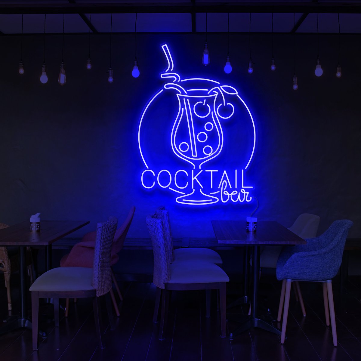 "Cocktail Bar" Neon Sign for Bars & Restaurants