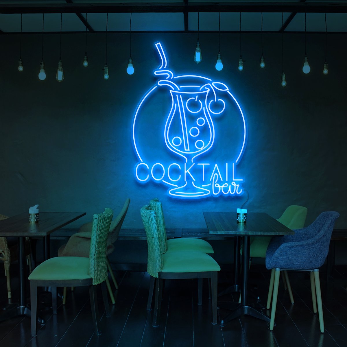 "Cocktail Bar" Neon Sign for Bars & Restaurants