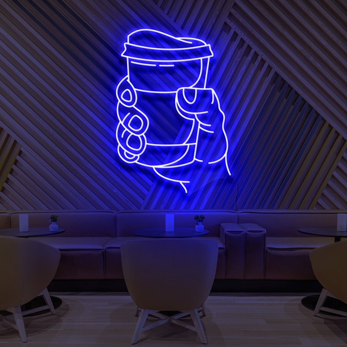 "Cup O' Joe" Neon Sign for Cafés