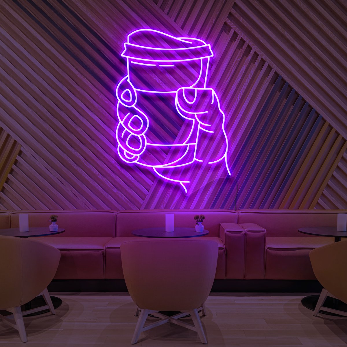 "Cup O' Joe" Neon Sign for Cafés