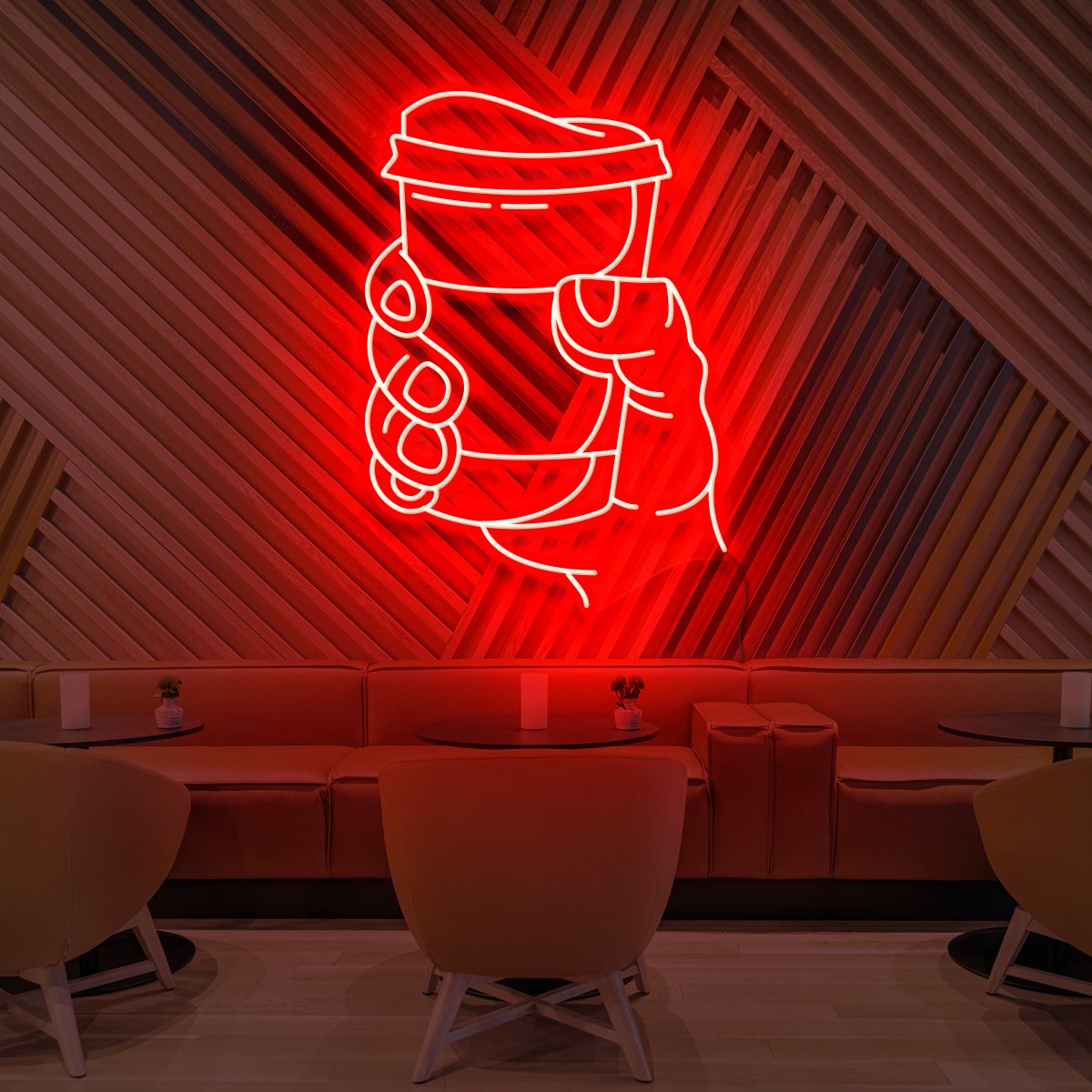 "Cup O' Joe" Neon Sign for Cafés