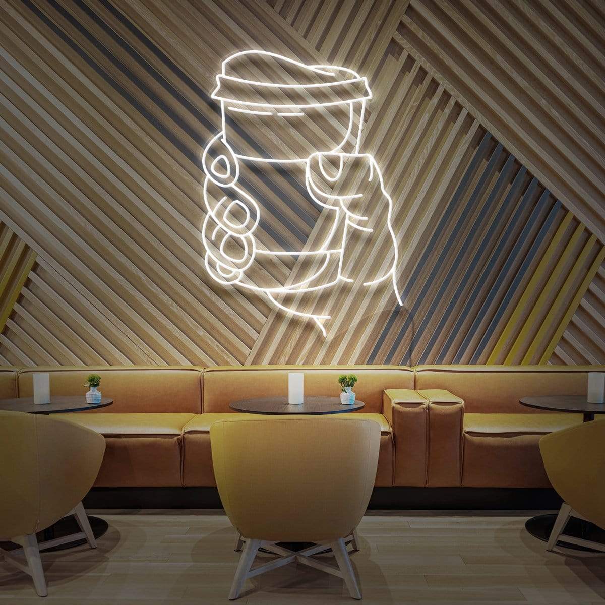 "Cup O' Joe" Neon Sign for Cafés